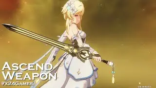 7X24Gamer | How to Ascend Lv20 Sword: Prototype Rancour | Genshin Impact Gameplay Tip