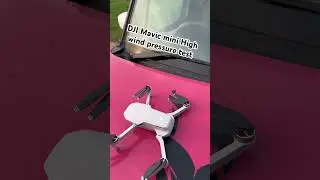 High wind pressure test #dji DJI #mavic  Mini  #stable #impressive