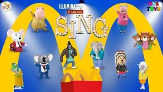 McDonalds Colecci&oacute;n Completa Happy Meal Sing 2016