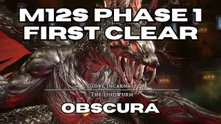 FFXIV - M12S P1 First Clear - Astrologian POV | Week 1 | Obscura