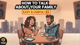 Talk About Your Family in Spanish 🇪🇸 | A1 Spanish Listening Practice (Podcast)