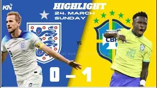 ENGLAND VS BRAZIL Highlight#EnglandvsBrazil #SoccerShowdown #Football #WorldClassAthletes