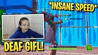EWOK Shows Stream Hers *MAXIMUM EDITING SPEED* (13 Year Old Deaf Fortnite Pro!)