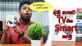 Turn your TV into a wireless display - Chrome-cast Replica | Sinhala 🇱🇰