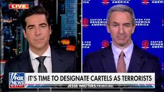Center for Renewing America's Plan to Shut Down the Cartels: Ken Cuccinelli on Watters Primetime