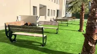 Revêtement en gazon synthétique de 4 cm 