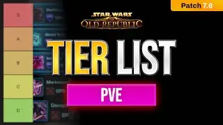 СПИСОК УРОВНЕЙ PVE SWTOR 7.6 | Лучшие классы для операций