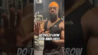 Do This To Grow Your Inner Chest #fitness #gymmotivation #chest