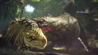 Monster Hunter: World - vs. Deviljho [Gran Espada - Elemental Rayo]