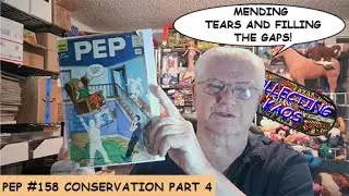 PEP 158 Comic Book Conservation: Mending Tears and Spot Casting