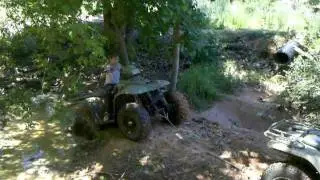 Kids, ATV's and Getting Stuck