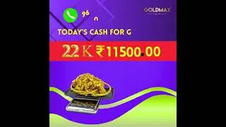 Old Gold Price Today | 24K , 22 Carat Gold Rates | Gold Price Today | 25-OCT - 2025 | GOLDMAX #rate
