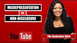 Misrepresentation and Non Disclosure