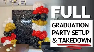 Setup With Me - University of Maryland Graduation Party