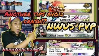 Naruto Blazing - How to avoid crash on NWUS PVP ? Five Kage League.. i can't enjoy this event