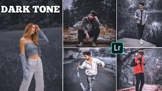 Special Dark Tone Portrait Filter l Lightroom Mobile Presets DNG & XMP Free Download l Dark Presets