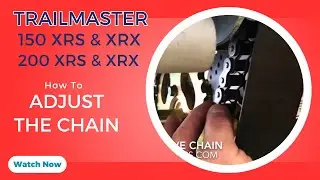 Как отрегулировать цепь на картинге TrailMaster 150/200 &mdash; пошаговое руководство