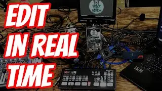 Live editing with a production switcher