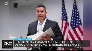 Sen. Ben Ray Luj&aacute;n&rsquo;s Absence Highlights Democrats&rsquo; Slim Majority