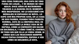 Mi esposa me enga&ntilde;aba con otro&hellip; y lo descubr&iacute; cenando con sus padres