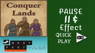 Демо-версия Conquer Lands | Steam Next Fest, октябрь 2025 г.