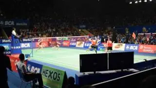 60fps badminton Tiara Rosalia/Rizki Amelia (INA) VS Eefje Muskens/Selena Piek (NED) part 3