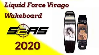 Liquid Force Virago Wakeboard Girls Cable Wakeboard Review with S2AS