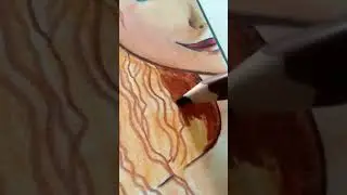 merida as a realism(part1) #meridadrawing #brave #trending #viral #youtubeshorts #shorts