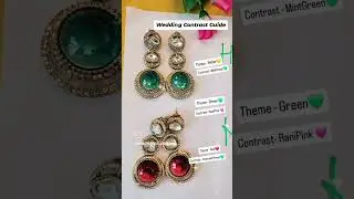 Earring Contrast guide for 2025