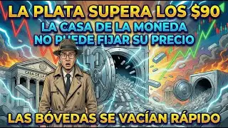 ES OFICIAL: La plata supera $90 y la Casa de la Moneda cierra (Modo Crisis) | 
