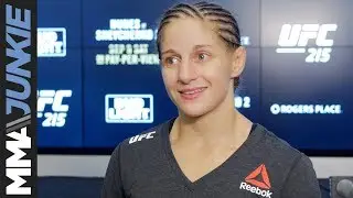 Sarah Moras full post UFC 215 interview