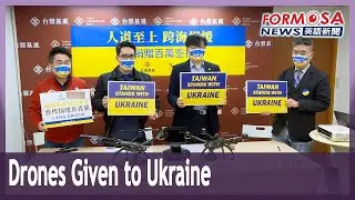 Taiwanese drone manufacturer donates drones to Ukrainian military