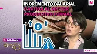 Incremento salarial castiga al sector productivo formal