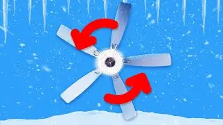 How to make a ceiling fan colder