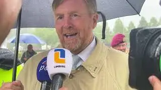 Koning Willem-Alexander opent OLS 2025 in Heythuysen: 