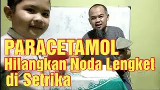 Paracetamol untuk Hilangkan Noda Lengket di Setrika