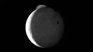 Io volcano erupting