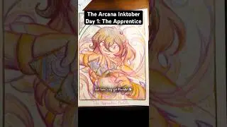 ✨The Arcana Inktober Day 1: The Apprentice✨ #art #thearcana #oc #inktober #fanart #inktober2025