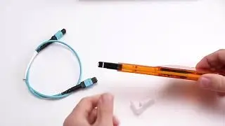 Original NTT MCC-MPO Fiber Optic Connector Ferrule Face Cleaner MPO Fiber Optic Cleaning Pen