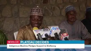 PLATEAU DECIDES: Indigenous Muslims Pledges Support to Mutfwang