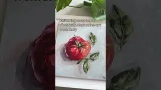 Dopamine art from Italy #paintingfood #foodart #artforkitchen