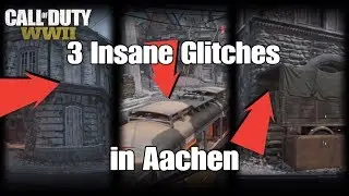 Call of Duty WW2 3 Insane Glitches in Aachen