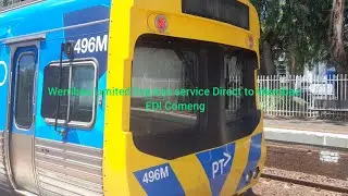 EDI Comeng Flinders Street to Werribee Limited Express service
