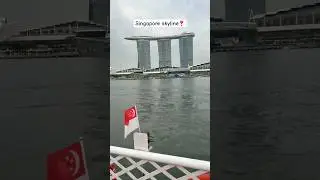 Singapore skyline #singapore #skyline #travel #bucketlist #india #travelshorts #travelvlog