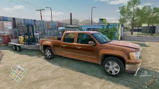 Truck & Logistics Simulator - Orange Pickup Forklift Delivery (PS5)