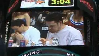 Wing Bowl 21 - 1st Rd Eating (part 2)