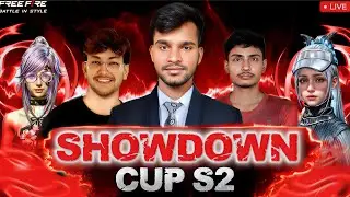 SHOWDOWN CUP S-2 🏆 STAGE-4 GROUP A&times;B MATCHES #freefirelive #esports #totalgaming