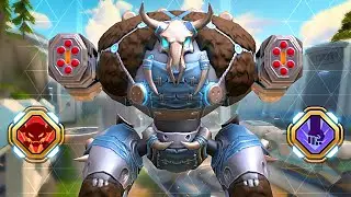 Juggernaut with Missile Rack 12 - Mech Arena
