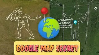 # 983 National trust - Cerne Giant # Long man of Wilmington # England # Google map secret points