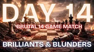EGO CHECK | 14 Game Grudge Match, I lost 8 | Brilliants and Blunders | Day 14